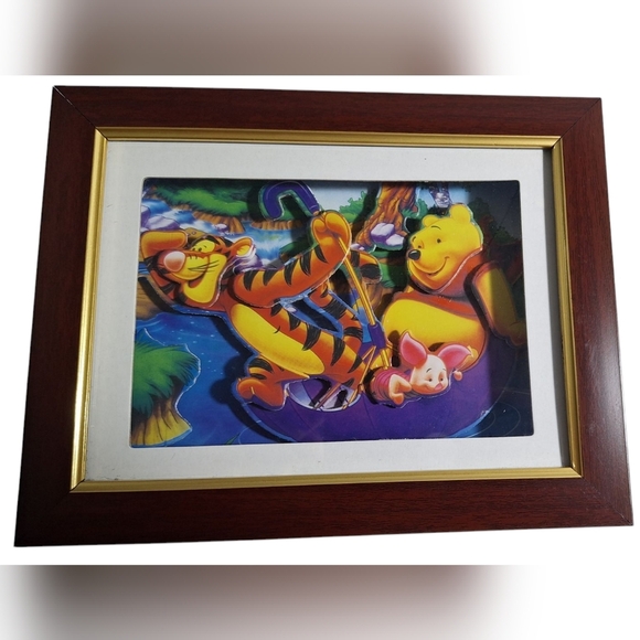 Disney Other - Winnie the Pooh Framed Picture